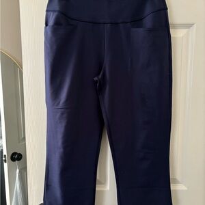 Puma Navy Ankle Cropped Pants